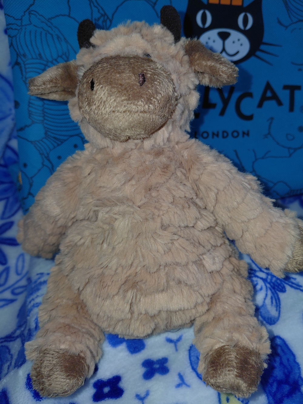 Retired Rare ! Jellycat Heritage Calf Fuddles Plush NWT Includes Tag Protector